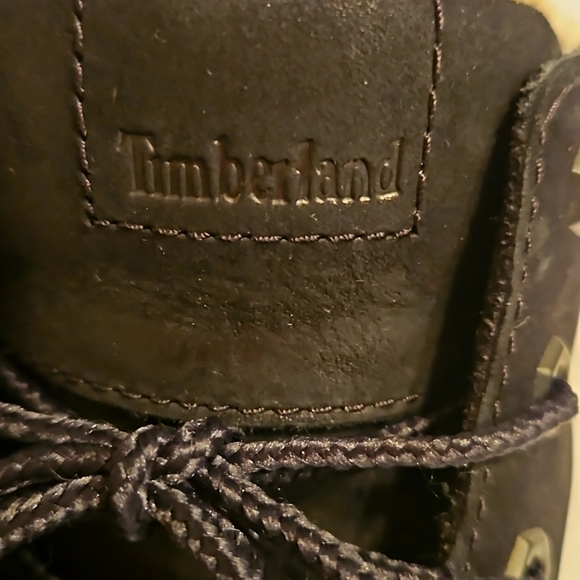 Timberland Black Suede Sherpa Womens 8 (Pre Owned) - Picture 5 of 8